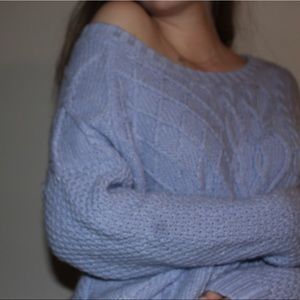 lavender sweater